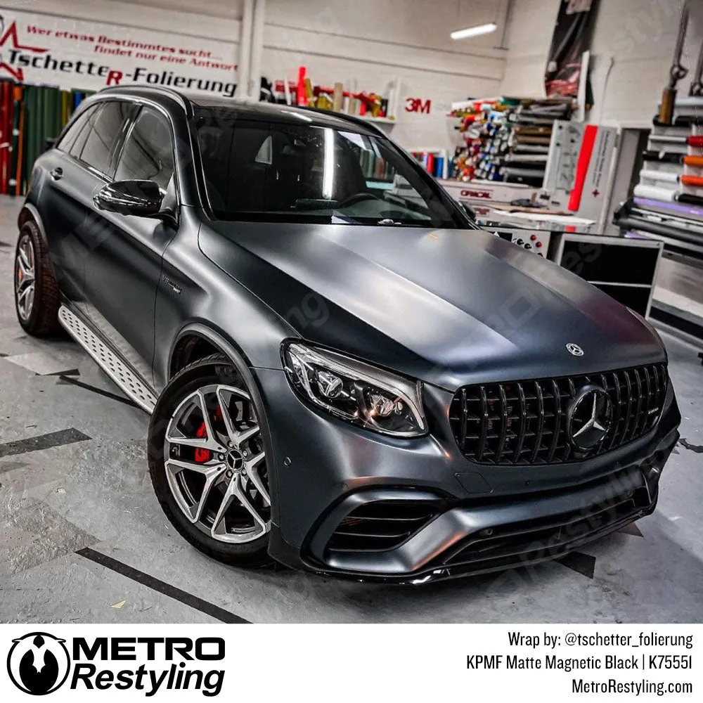 KPMF K75500 Matte Magnetic Black Vinyl Wrap | K75551