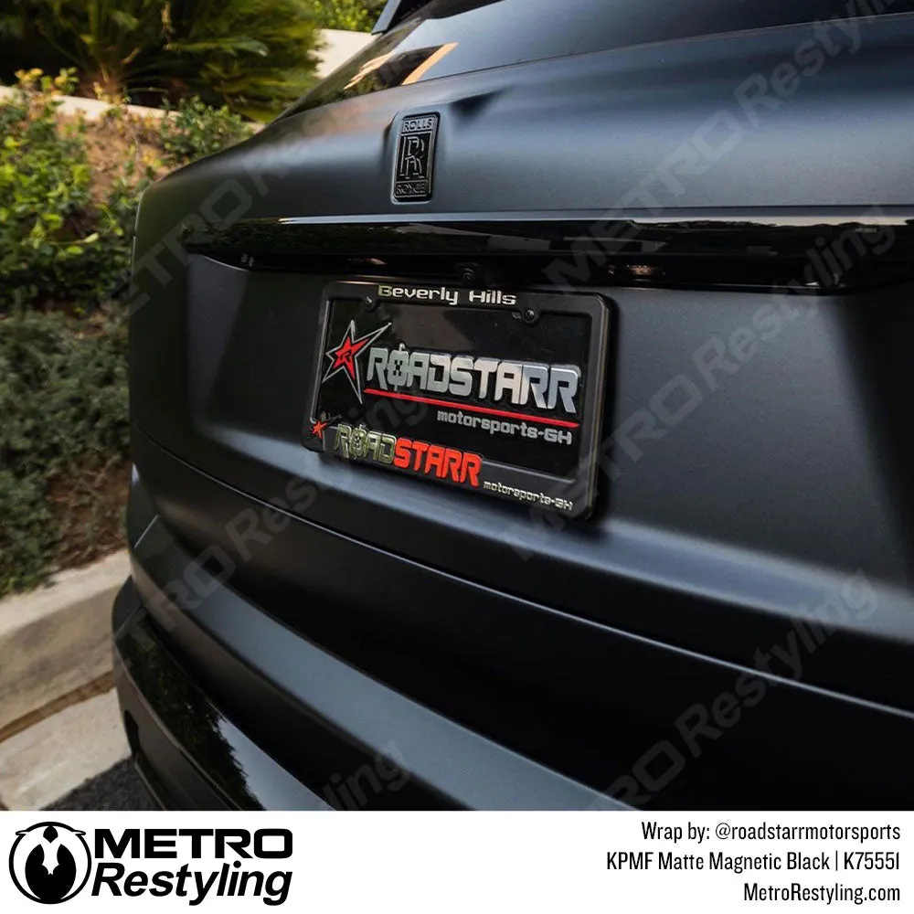 KPMF K75500 Matte Magnetic Black Vinyl Wrap | K75551