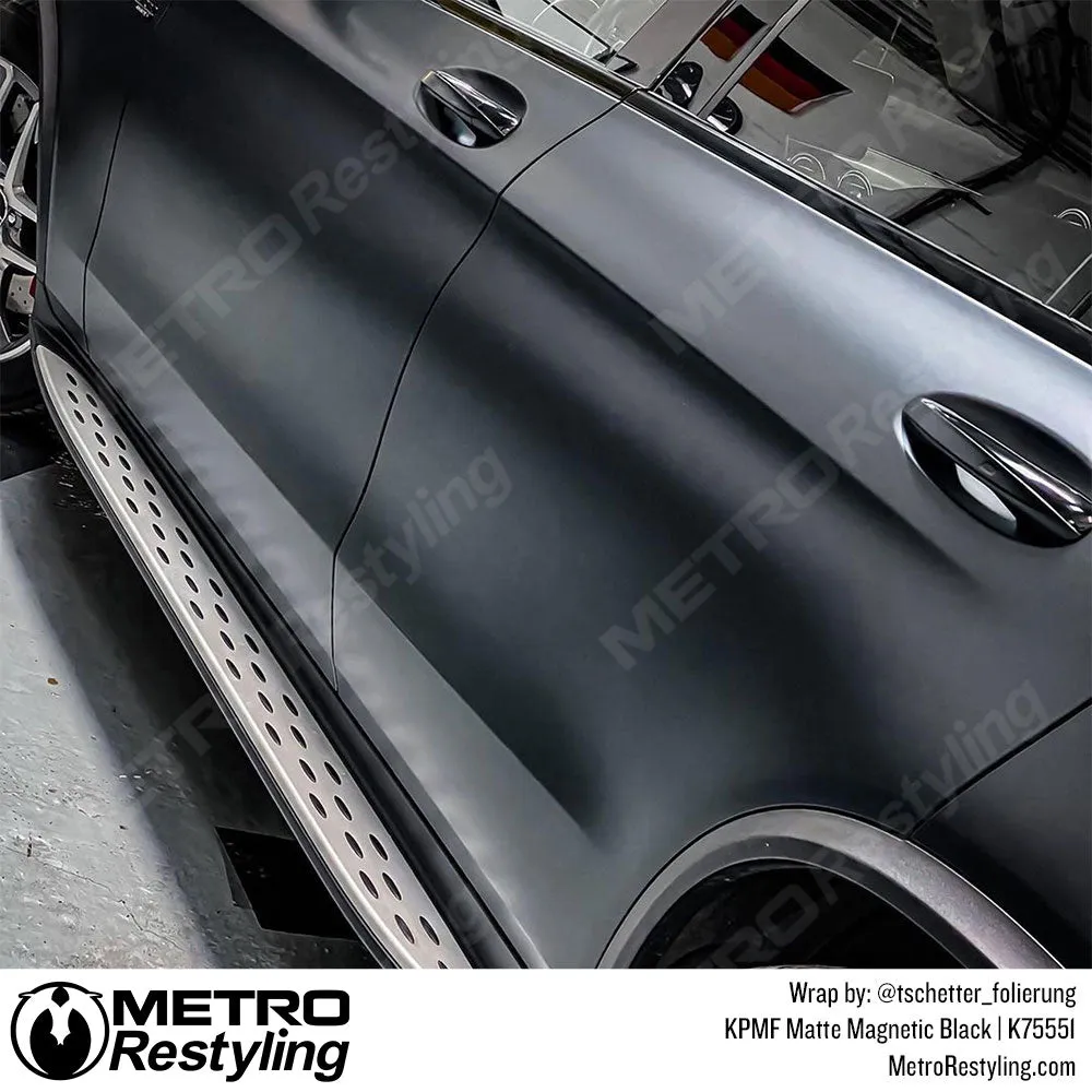 KPMF K75500 Matte Magnetic Black Vinyl Wrap | K75551