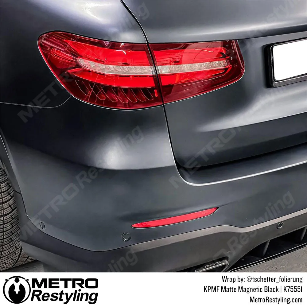 KPMF K75500 Matte Magnetic Black Vinyl Wrap | K75551