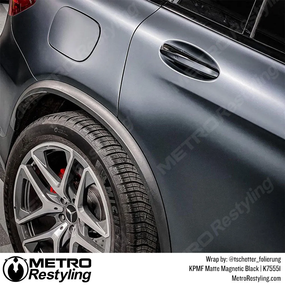 KPMF K75500 Matte Magnetic Black Vinyl Wrap | K75551