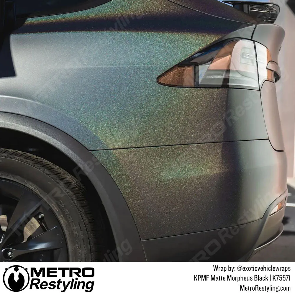 KPMF K75500 Matte Morpheus Black Starlight Iridescent Vinyl Wrap | K75571