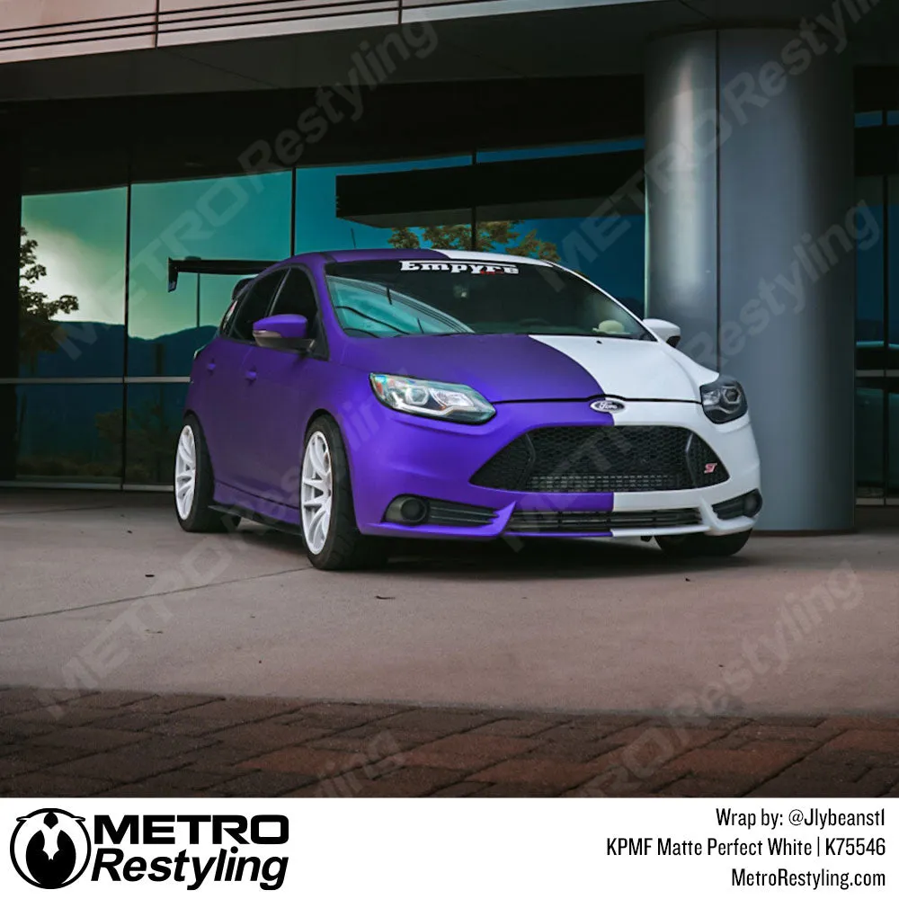 KPMF K75500 Matte Perfect White Vinyl Wrap | K75546