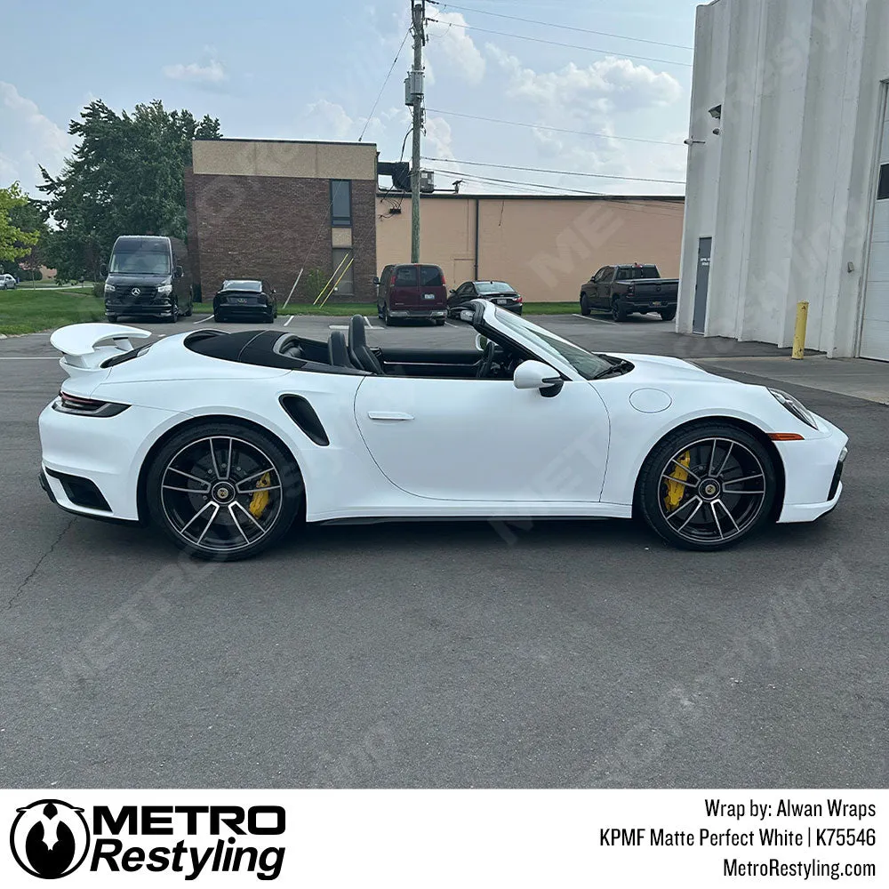 KPMF K75500 Matte Perfect White Vinyl Wrap | K75546