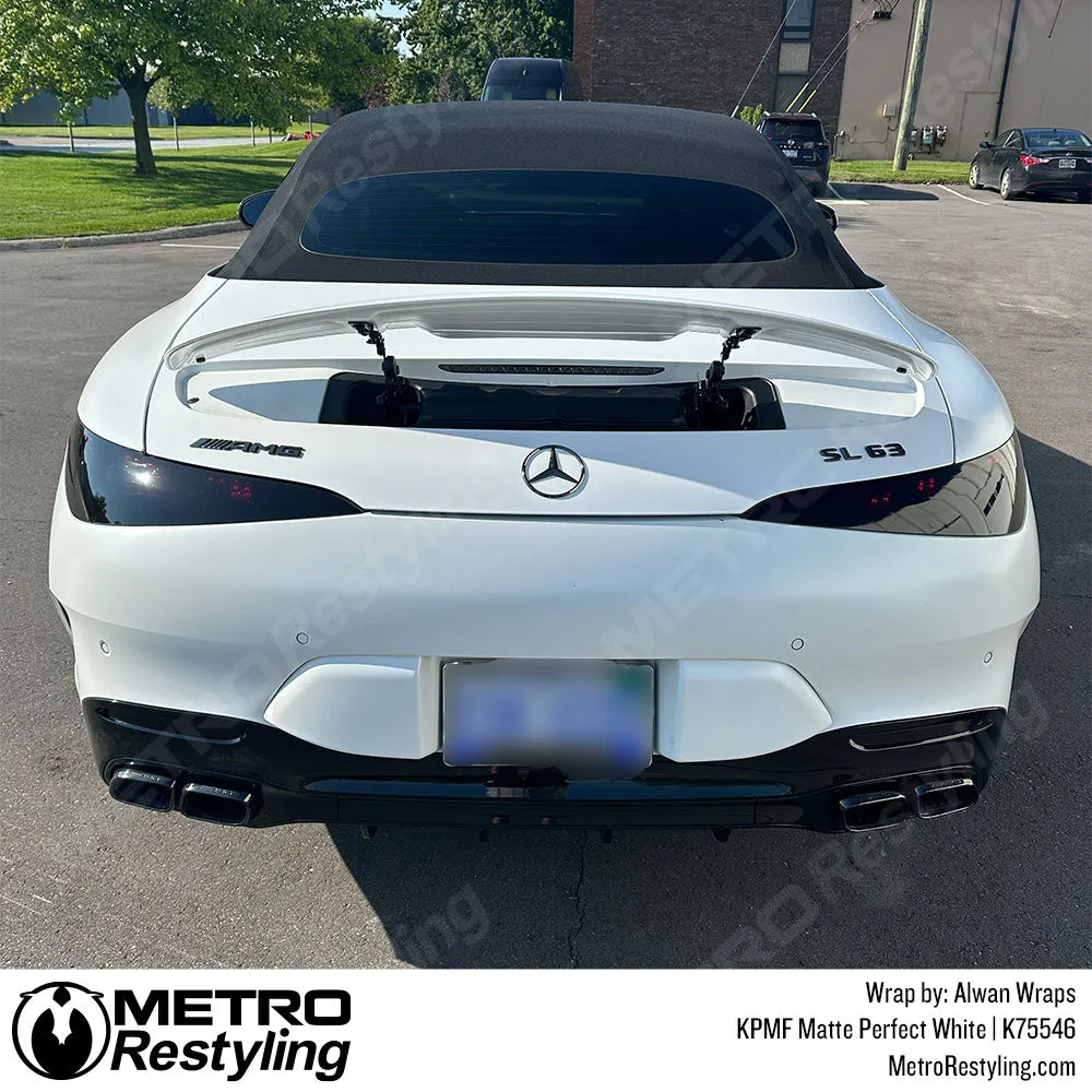 KPMF K75500 Matte Perfect White Vinyl Wrap | K75546