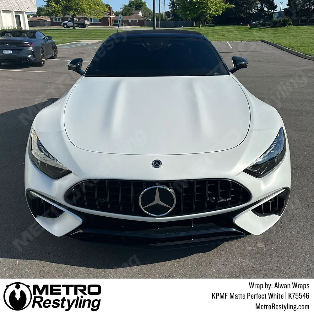 KPMF K75500 Matte Perfect White Vinyl Wrap | K75546