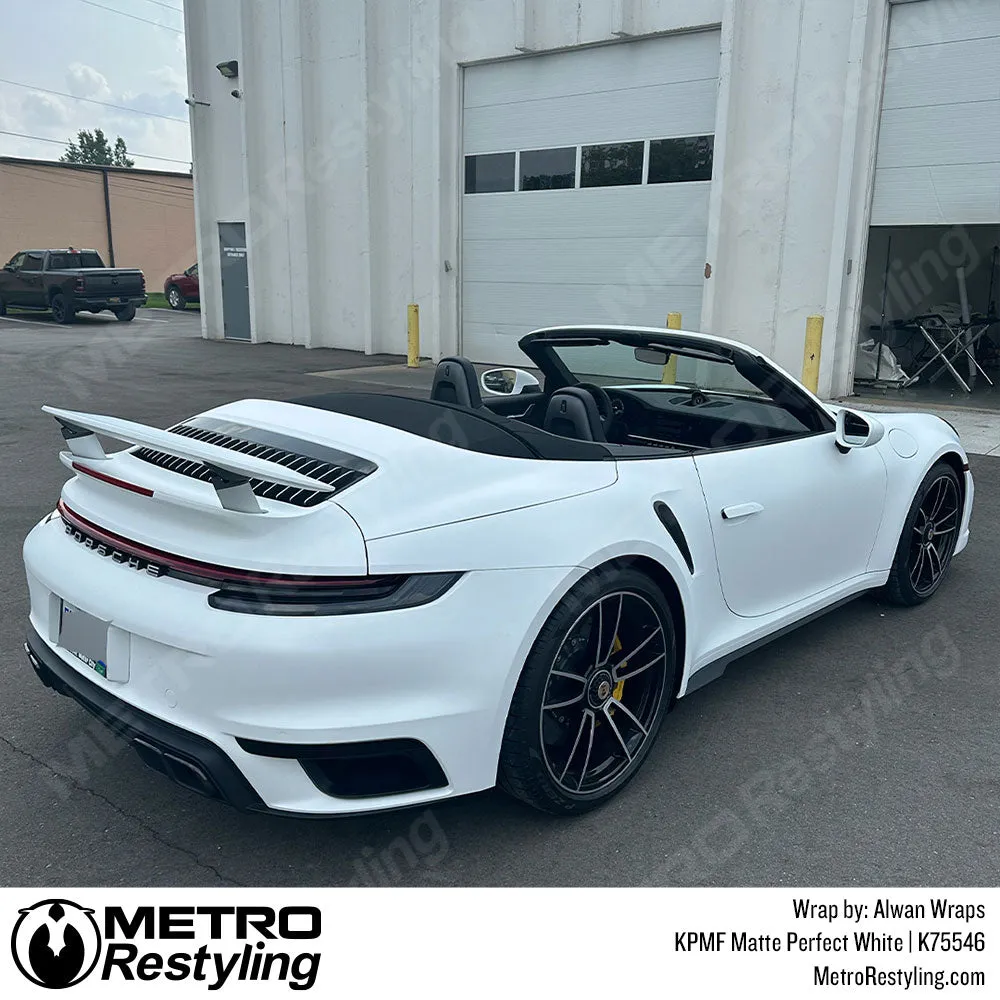 KPMF K75500 Matte Perfect White Vinyl Wrap | K75546