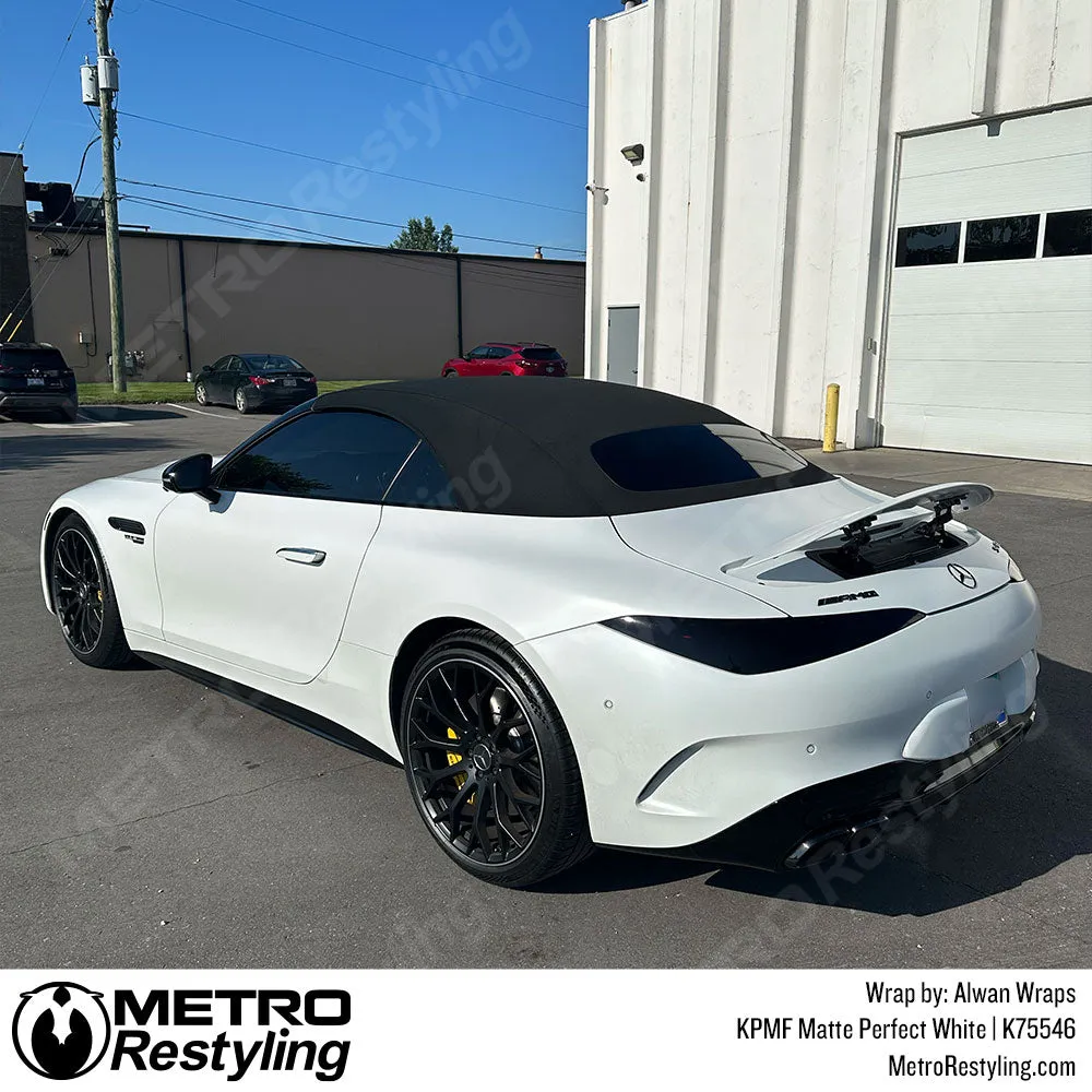 KPMF K75500 Matte Perfect White Vinyl Wrap | K75546