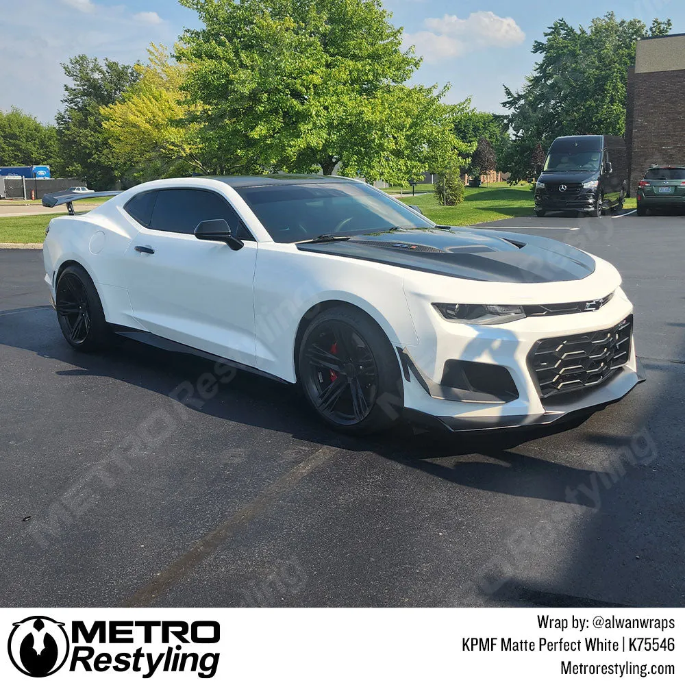 KPMF K75500 Matte Perfect White Vinyl Wrap | K75546