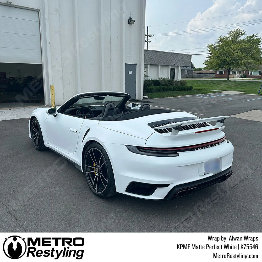 KPMF K75500 Matte Perfect White Vinyl Wrap | K75546