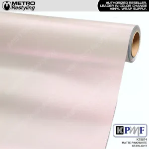 KPMF K75500 Matte Pink White Starlight Iridescent Vinyl Wrap | K75574 (Special Order)
