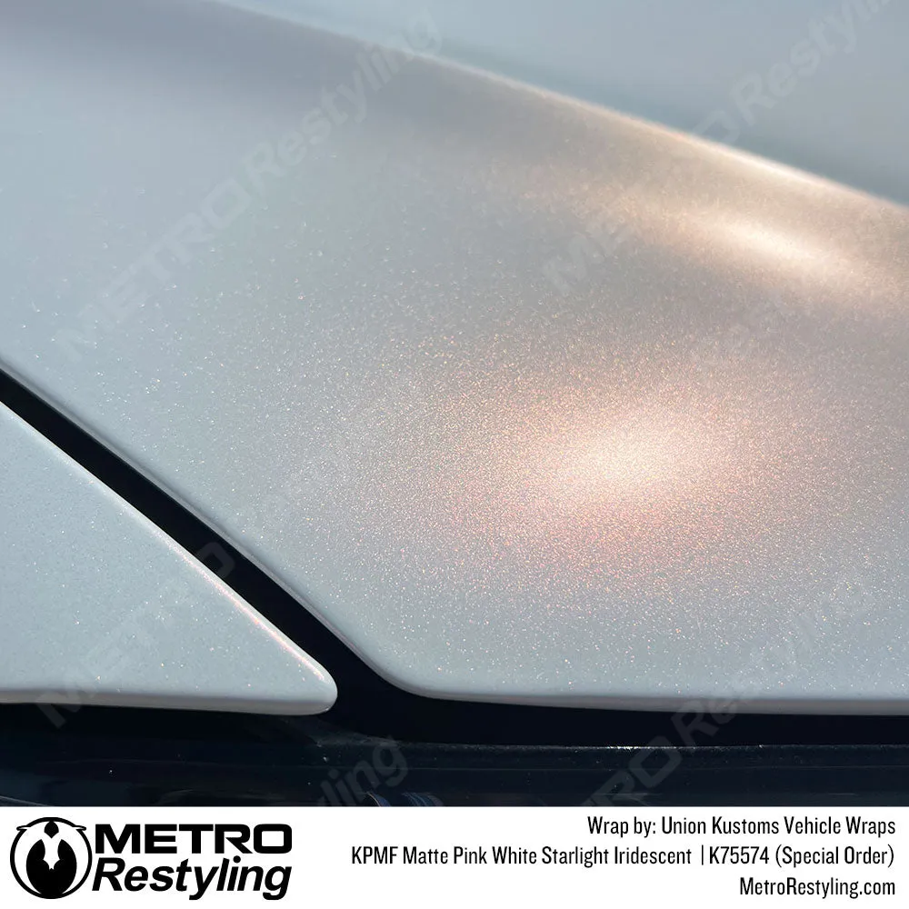 KPMF K75500 Matte Pink White Starlight Iridescent Vinyl Wrap | K75574 (Special Order)