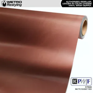 KPMF K75500 Matte Russet Red Vinyl Wrap | K75545