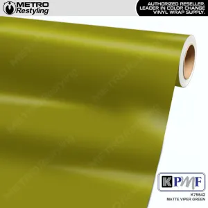 KPMF K75500 Matte Viper Green Vinyl Wrap | K75542