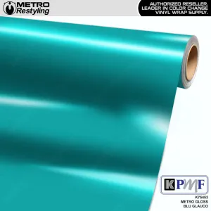 KPMF K75500 Metro Gloss Blu Glauco Vinyl Wrap | K75453 | BLOWOUT STOCK | (280 sq ft) | V683690