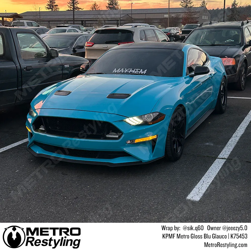 KPMF K75500 Metro Gloss Blu Glauco Vinyl Wrap | K75453