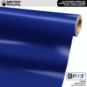 KPMF K75500 Metro Matte Violaceous Blue Vinyl Wrap | K75558