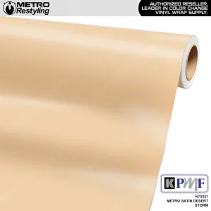 KPMF K75500 Metro Satin Desert Storm Vinyl Wrap | K75557