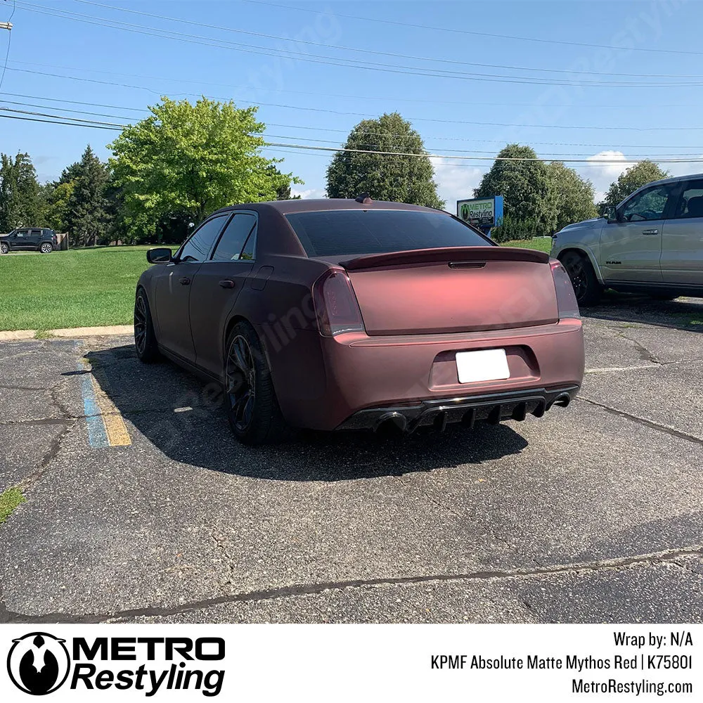 KPMF K75800 Absolute Matte Mythos Red Vinyl Wrap | K75801