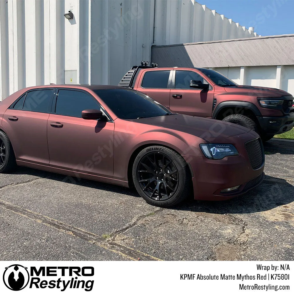 KPMF K75800 Absolute Matte Mythos Red Vinyl Wrap | K75801