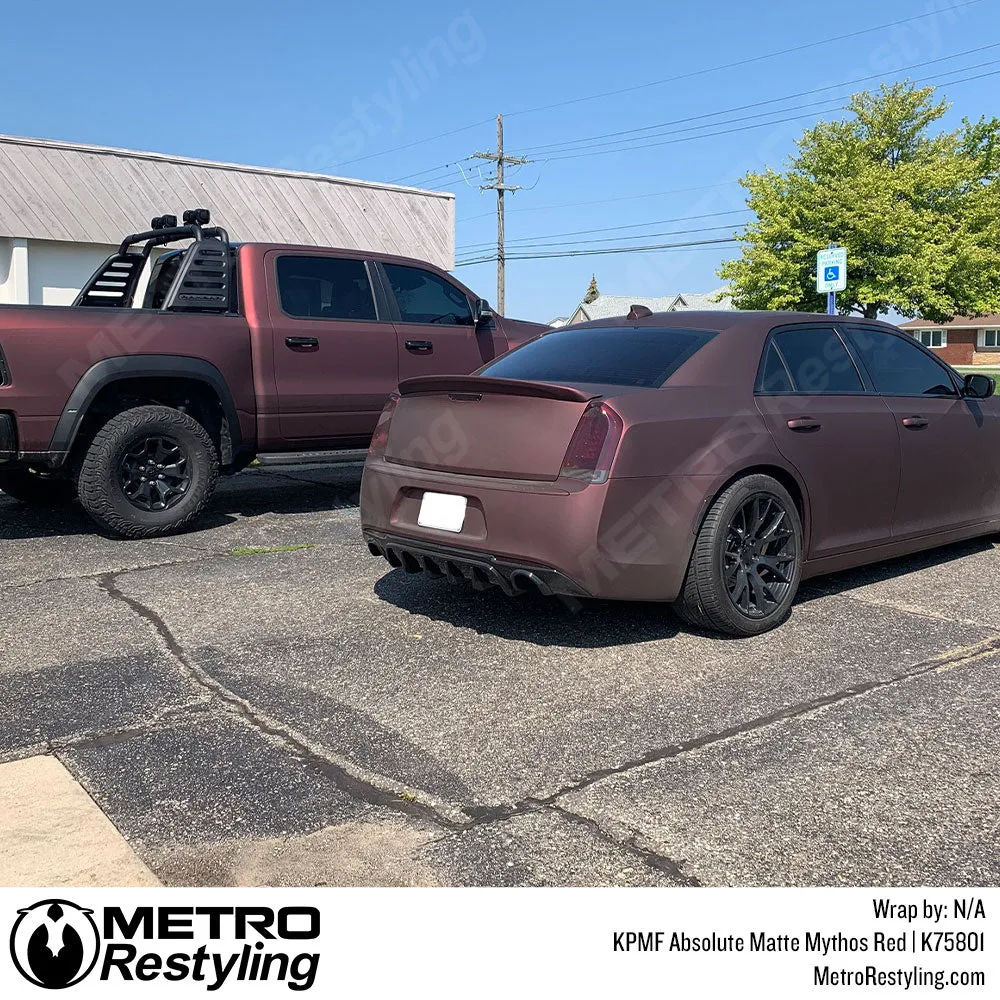 KPMF K75800 Absolute Matte Mythos Red Vinyl Wrap | K75801