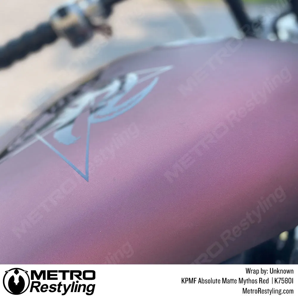 KPMF K75800 Absolute Matte Mythos Red Vinyl Wrap | K75801