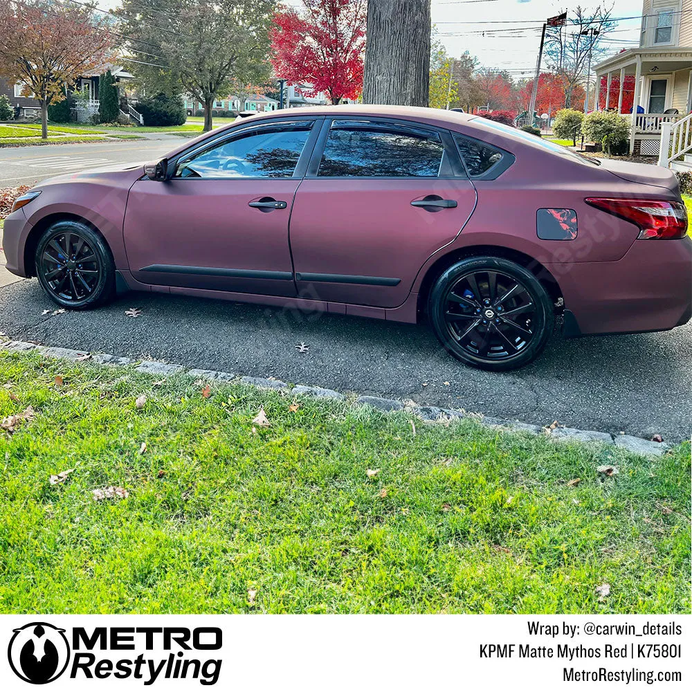 KPMF K75800 Absolute Matte Mythos Red Vinyl Wrap | K75801