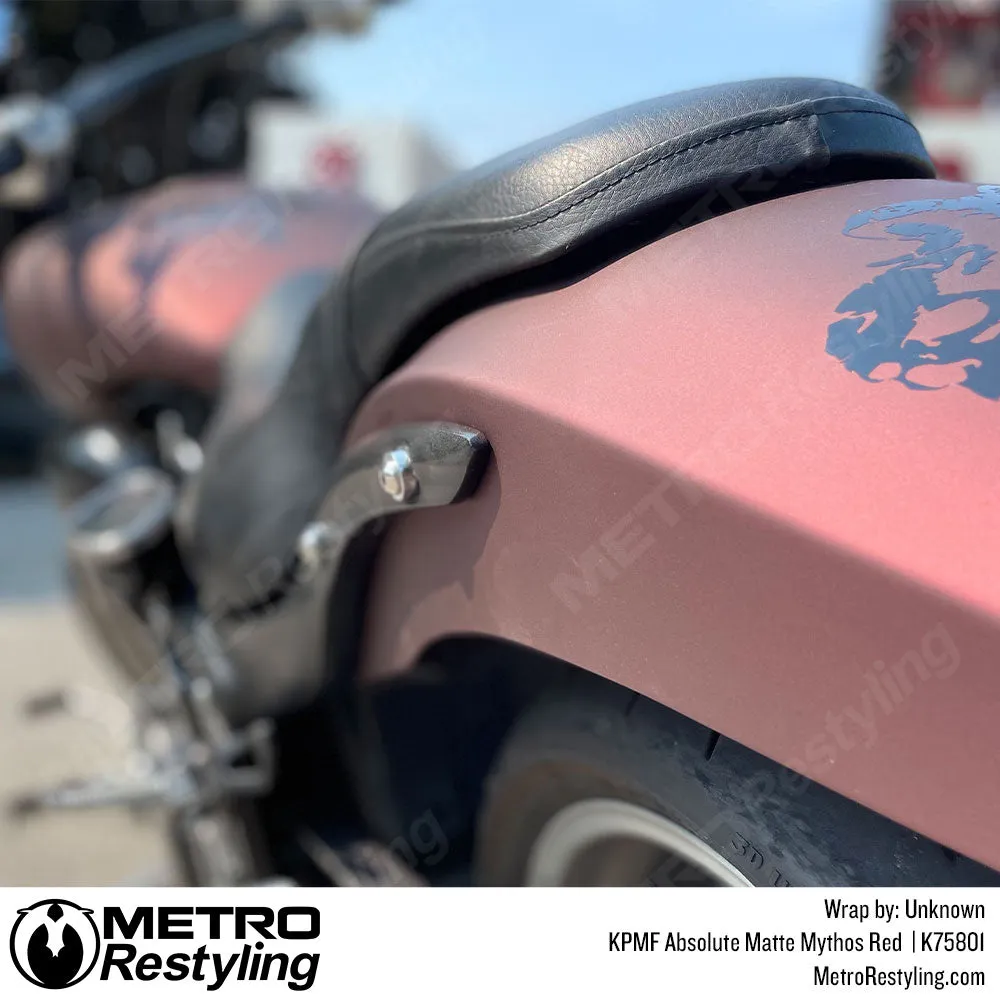 KPMF K75800 Absolute Matte Mythos Red Vinyl Wrap | K75801