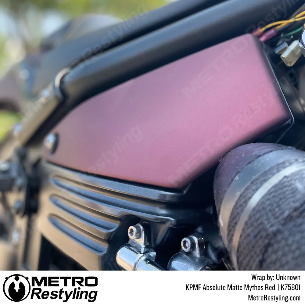 KPMF K75800 Absolute Matte Mythos Red Vinyl Wrap | K75801