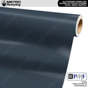 KPMF K75800 Absolute Matte Quantum Blue Vinyl Wrap | K75802