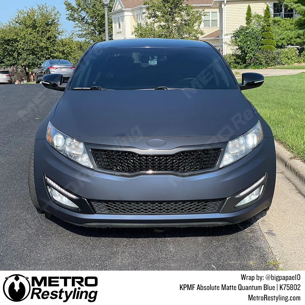 KPMF K75800 Absolute Matte Quantum Blue Vinyl Wrap | K75802