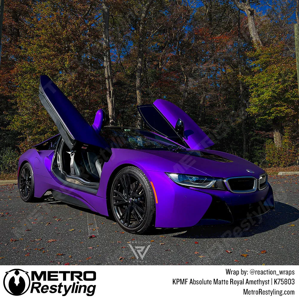 KPMF K75800 Absolute Matte Royal Amethyst Vinyl Wrap | K75803