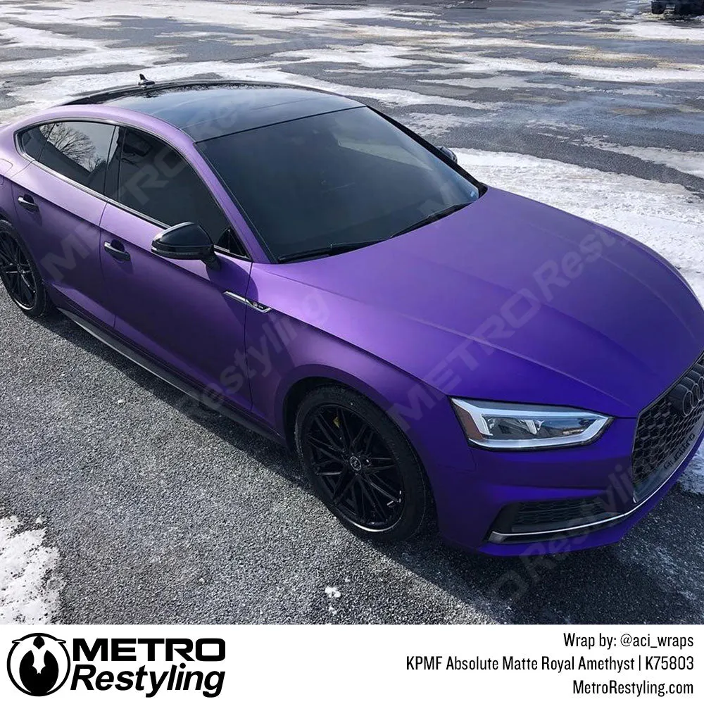 KPMF K75800 Absolute Matte Royal Amethyst Vinyl Wrap | K75803