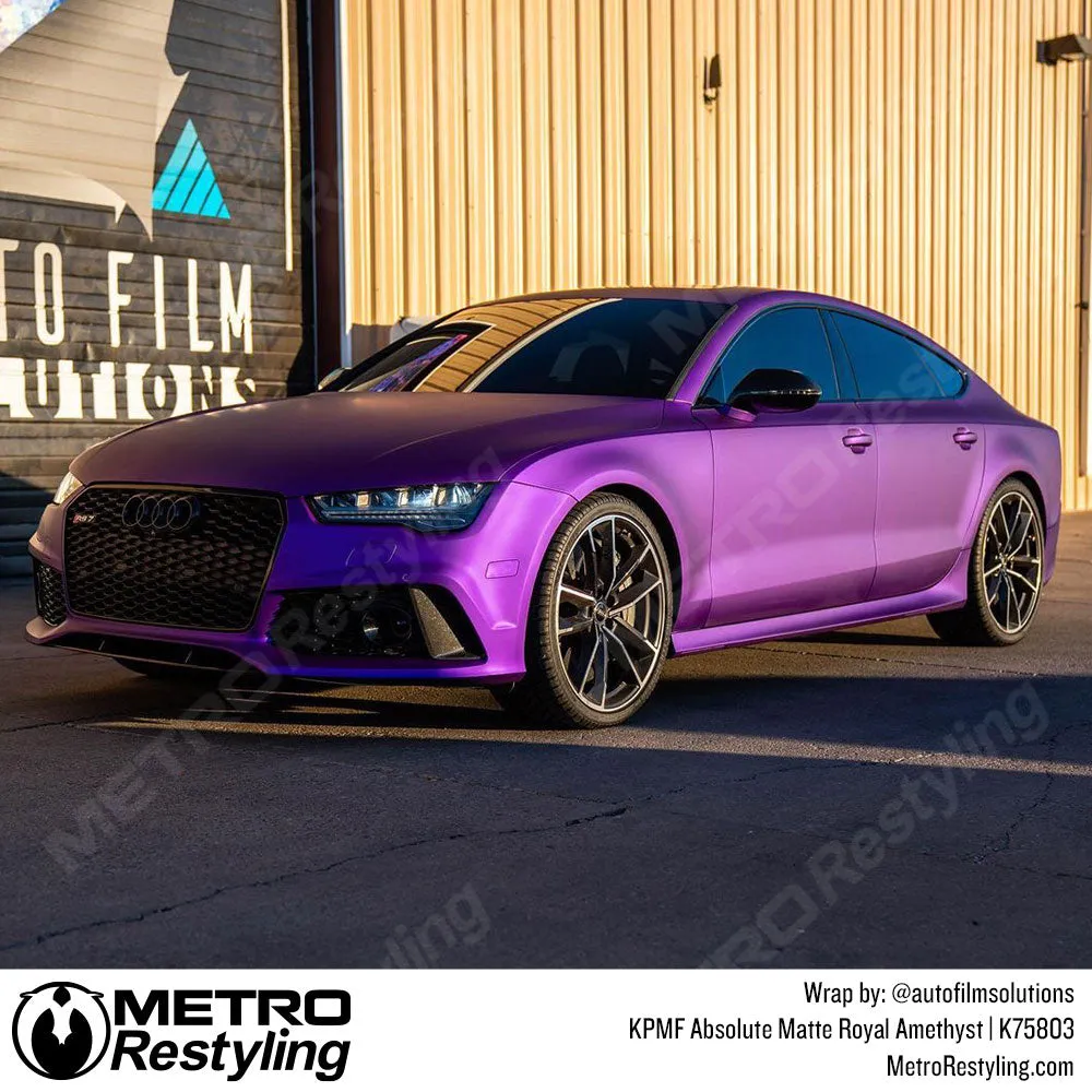 KPMF K75800 Absolute Matte Royal Amethyst Vinyl Wrap | K75803