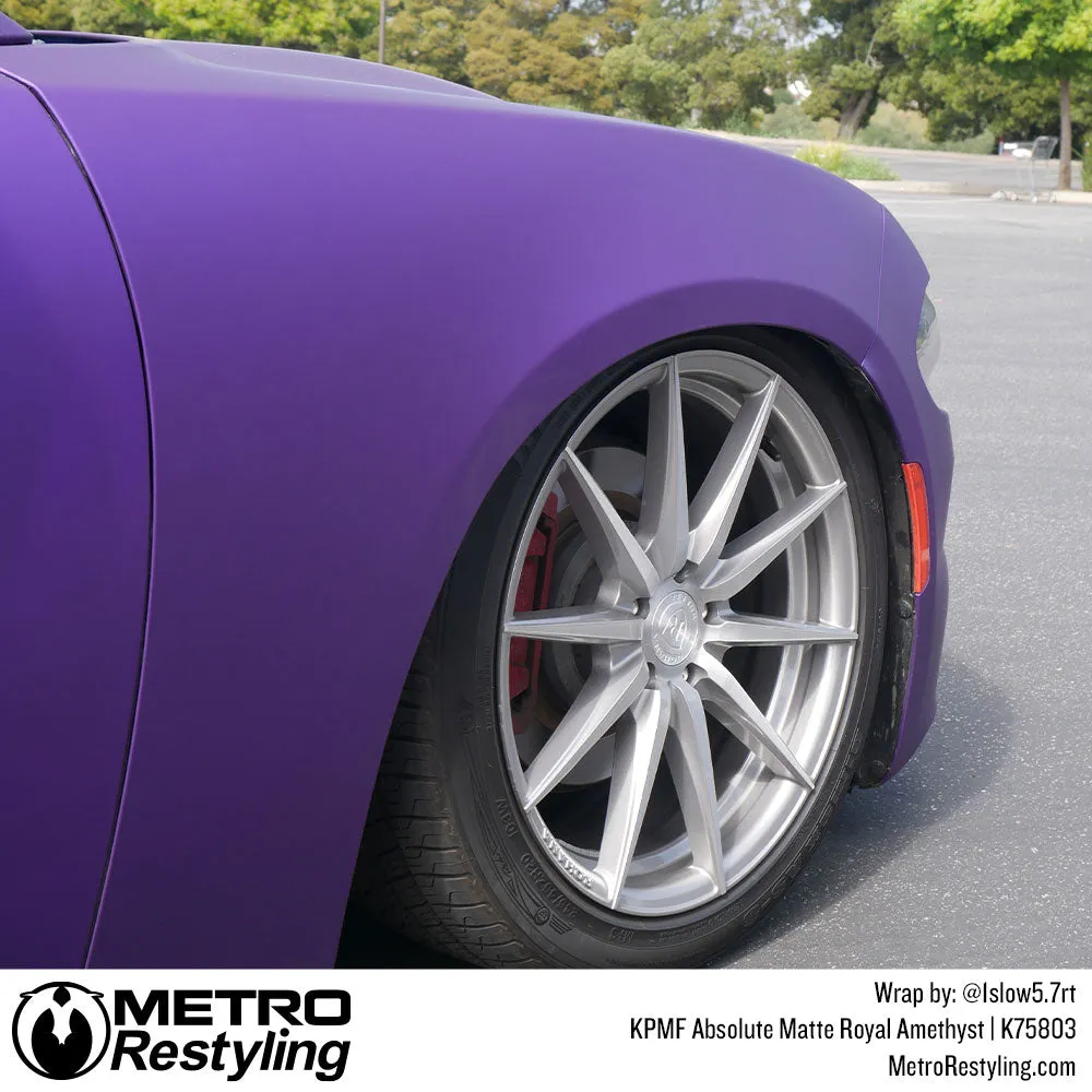 KPMF K75800 Absolute Matte Royal Amethyst Vinyl Wrap | K75803