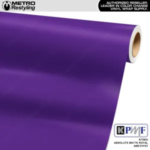 KPMF K75800 Absolute Matte Royal Amethyst Vinyl Wrap | K75803