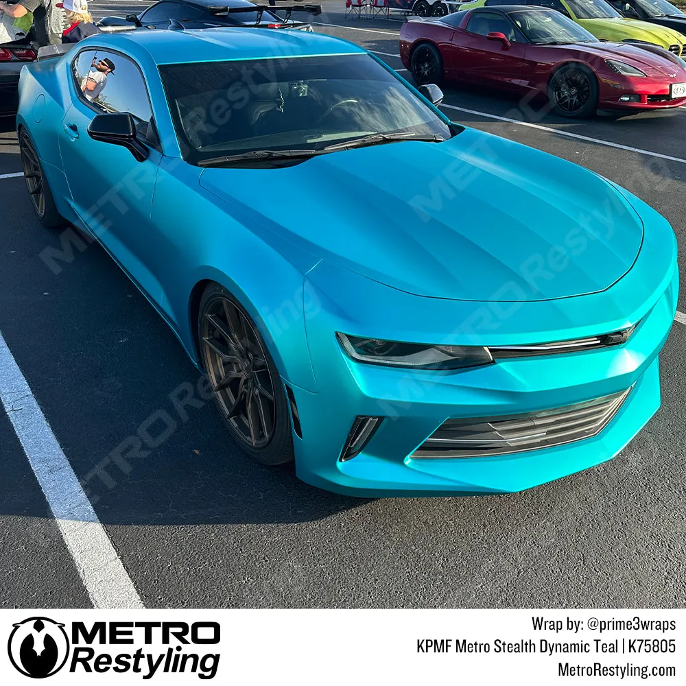 KPMF K75800 Metro Matte Stealth Dynamic Teal Vinyl Wrap K75805