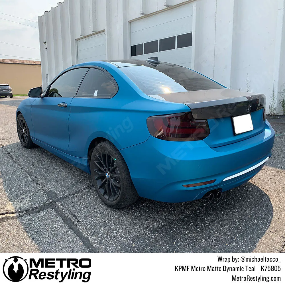 KPMF K75800 Metro Matte Stealth Dynamic Teal Vinyl Wrap K75805