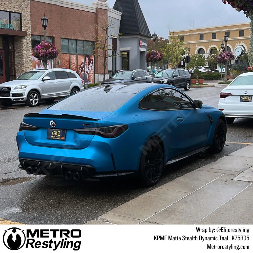 KPMF K75800 Metro Matte Stealth Dynamic Teal Vinyl Wrap K75805