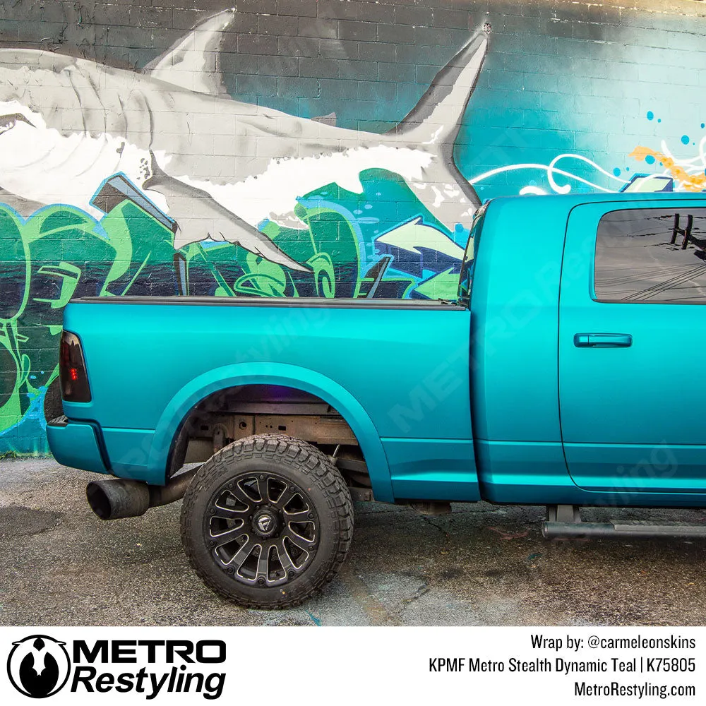 KPMF K75800 Metro Matte Stealth Dynamic Teal Vinyl Wrap K75805