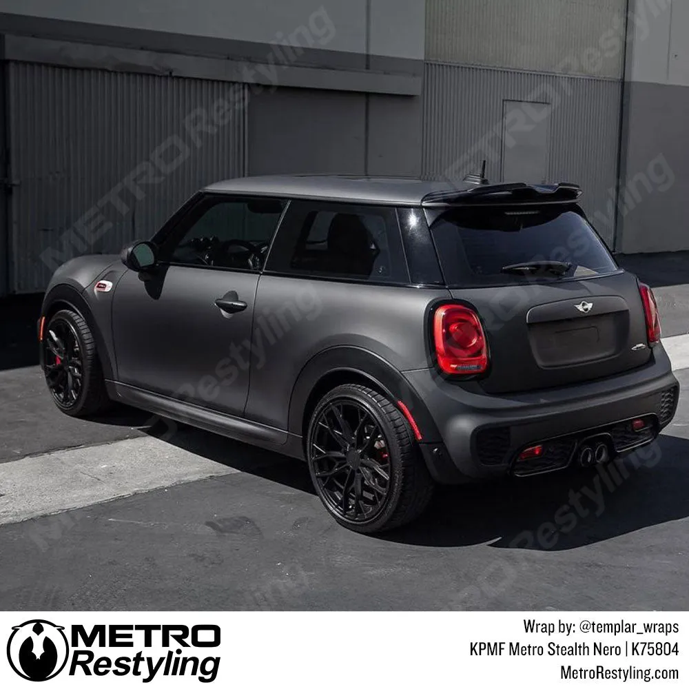 KPMF K75800 Metro Matte Stealth Nero Vinyl Wrap K75804