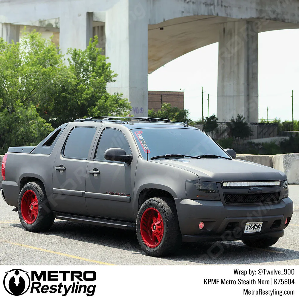 KPMF K75800 Metro Matte Stealth Nero Vinyl Wrap K75804
