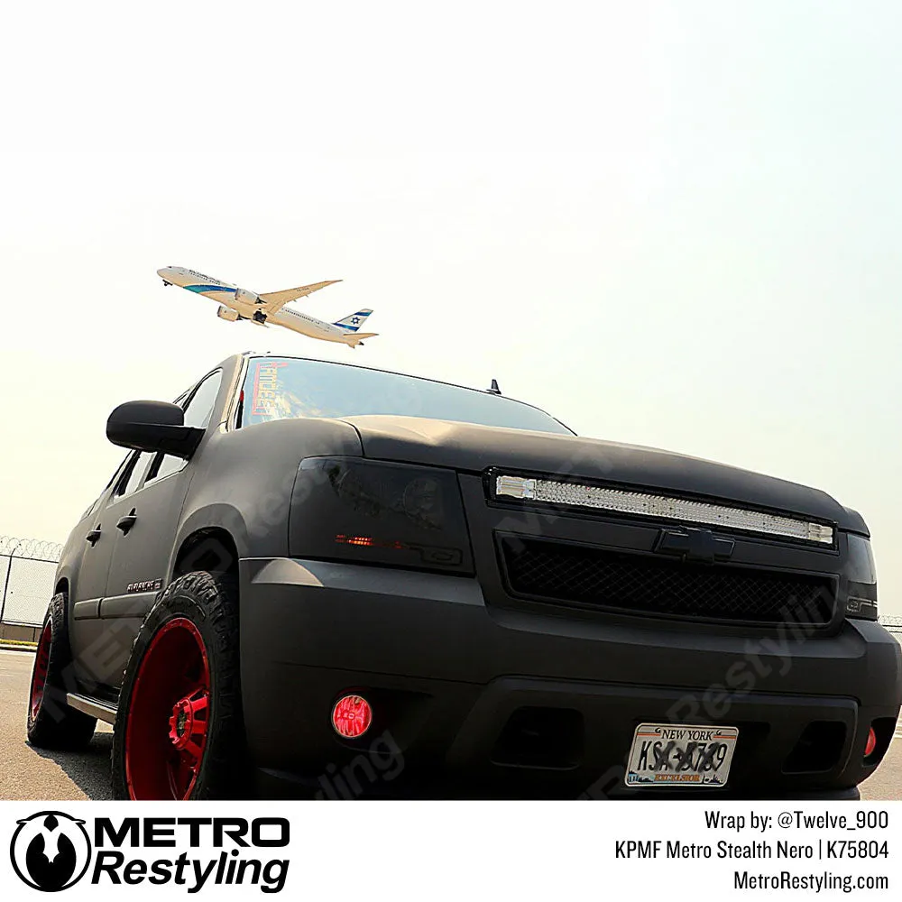 KPMF K75800 Metro Matte Stealth Nero Vinyl Wrap K75804