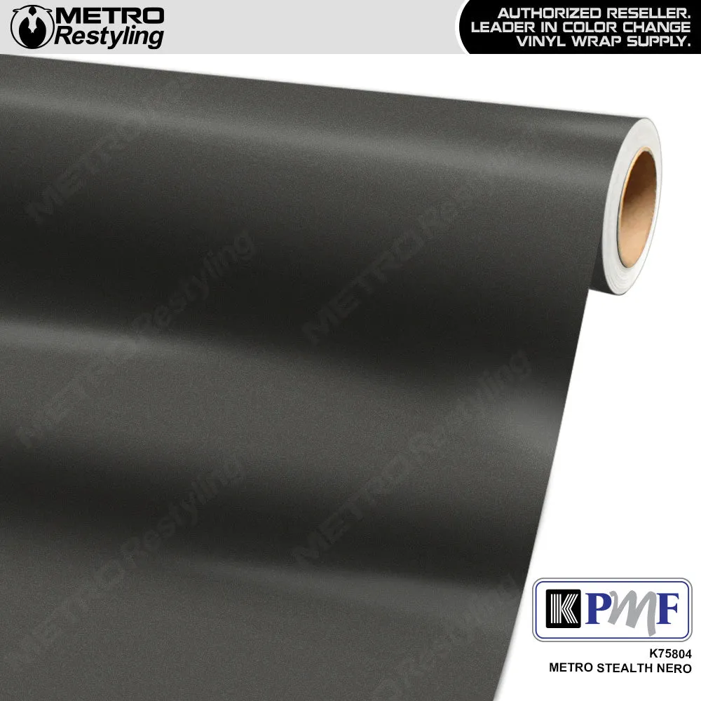 KPMF K75800 Metro Matte Stealth Nero Vinyl Wrap K75804