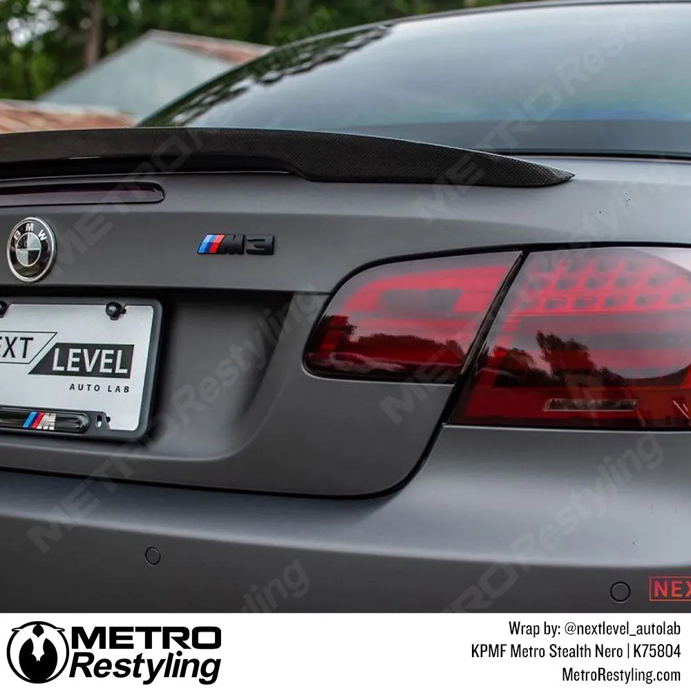 KPMF K75800 Metro Matte Stealth Nero Vinyl Wrap K75804