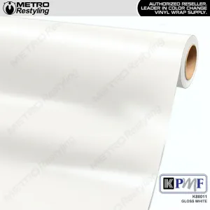 KPMF K88000 Gloss White Vinyl Wrap | K88011
