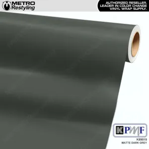 KPMF K89000 Matte Dark Gray Vinyl Wrap | K89015 (Special Order)