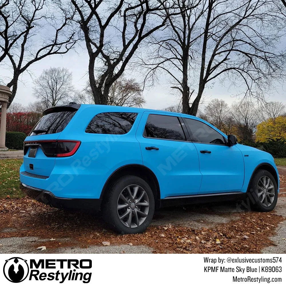 KPMF K89000 Matte Sky Blue Vinyl Wrap | K89063 (Special Order)