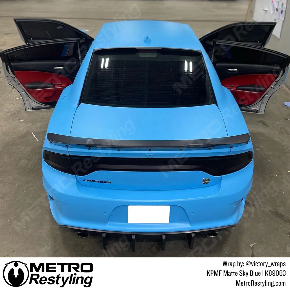 KPMF K89000 Matte Sky Blue Vinyl Wrap | K89063 (Special Order)