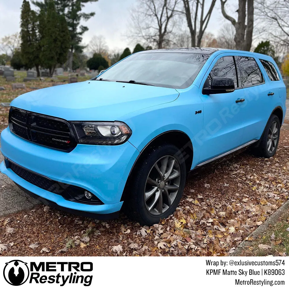 KPMF K89000 Matte Sky Blue Vinyl Wrap | K89063 (Special Order)